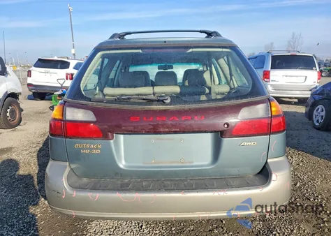 2001 Subaru Legacy Outback H6 3.0 Ll Bean z USA, uszkodzony, nr VIN 4S3BH806517656837